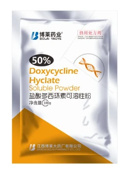 Serbuk larut doxycycline hyclate